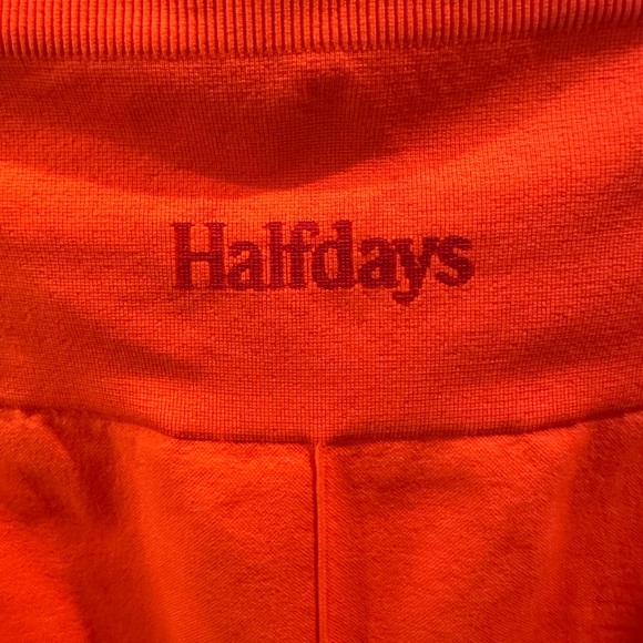 Women’s size Xl Halfdays Sophia Leggings Orange NWT - Picture 1 of 6
